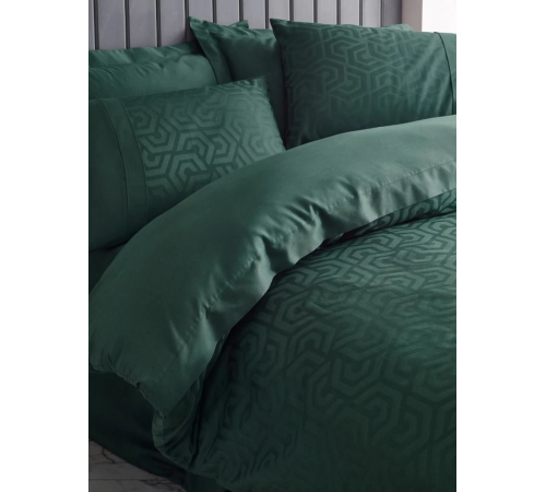 Cotton Box Çift Kişilik Jakarlı Saten Nevresim Takımı Hexa Yeşil Cotton Box Çift Kişilik Jakarlı Saten Nevresim Takımı Hexa Yeşil