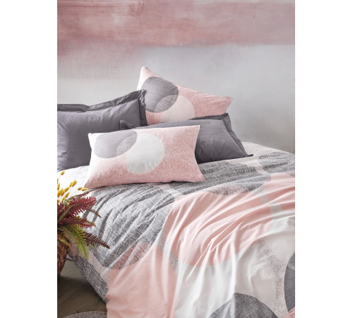 Cotton Box Çift Kişilik Nevresim Takımı Leron Gri Cotton Box Çift Kişilik Nevresim Takımı Leron Gri