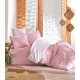 Cotton Box Çift Kişilik Nevresim Takımı Minimal Best Pembe