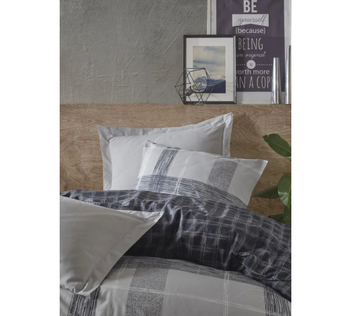 Cotton Box Çift Kişilik Nevresim Takımı Miranda Gri Cotton Box Çift Kişilik Nevresim Takımı Miranda Gri