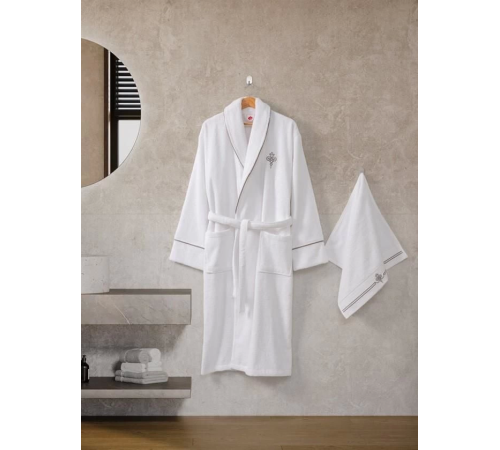 Cotton Box Classic Bornoz Seti Güher M-L Kadın Cotton Box Classic Bornoz Seti Güher M-L Kadın