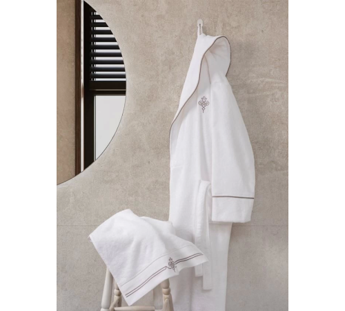 Cotton Box Classic Bornoz Seti Güher M-L Kadın Cotton Box Classic Bornoz Seti Güher M-L Kadın