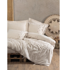 Cotton Box Cotton Keten Çift Kişilik Nevresim Takımı Arie