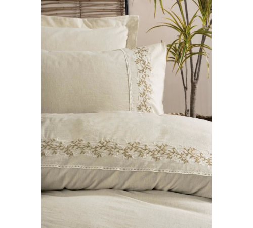 Cotton Box Cotton Keten Çift Kişilik Nevresim Takımı Darian Cotton Box Cotton Keten Çift Kişilik Nevresim Takımı Darian