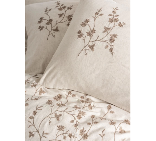 Cotton Box Cotton Keten Çift Kişilik Nevresim Takımı Hemera