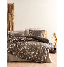 Cotton Box Dual Çift Kişilik Nevresim Takımı Foresta Bej