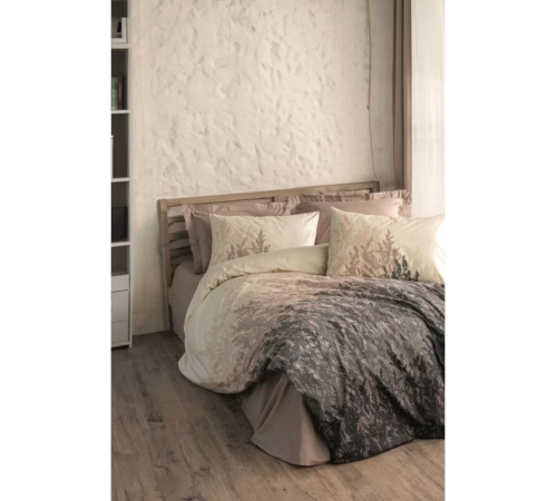 Cotton Box Dual Çift Kişilik Nevresim Takımı Lindon Bej