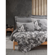 Cotton Box Dual Çift Kişilik Nevresim Takımı Lunt Antrasit