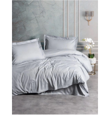 Cotton Box Elegant Gri Çift Kişilik Saten Nevresim Takımı