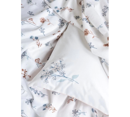 Cotton Box Estiva Çift Kişilik Pike Takımı Briar Somon