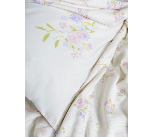 Cotton Box Estiva Çift Kişilik Pike Takımı Petal Pembe