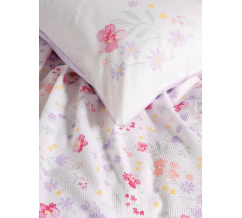 Cotton Box Estiva Çift Kişilik Pike Takımı Winsome Lila
