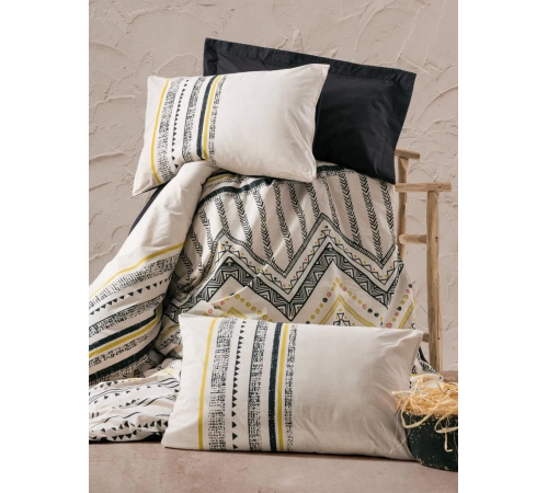 Cotton Box Etnich Nevresim Takımı Çift Kişilik Elvira Siyah Cotton Box Etnich Nevresim Takımı Çift Kişilik Elvira Siyah