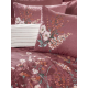 Cotton Box Feminen Çift Kişilik Nevresim Takımı Vina Bordo