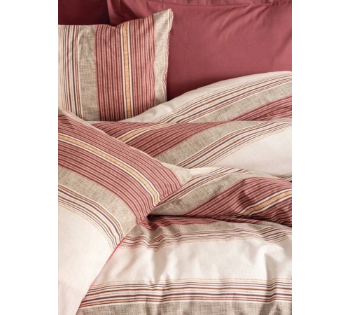 Cotton Box Line Tek Kişilik Nevresim Takımı Kenway Bordo Cotton Box Line Tek Kişilik Nevresim Takımı Kenway Bordo