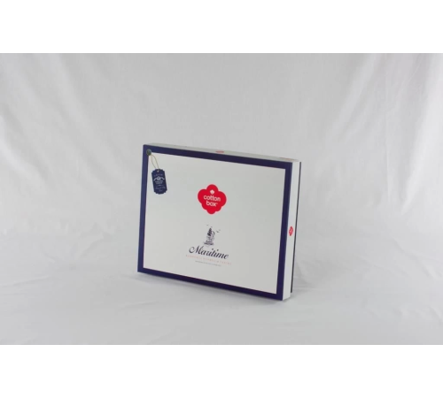 Cotton Box Maritime Nevresim Takımı Çift Kişilik Sail Mavi Cotton Box Maritime Nevresim Takımı Çift Kişilik Sail Mavi