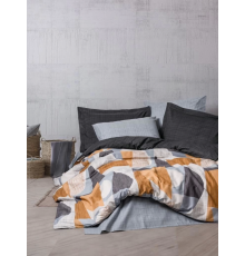 Cotton Box Modern Çift Kişilik Nevresim Takımı Giorno Gri