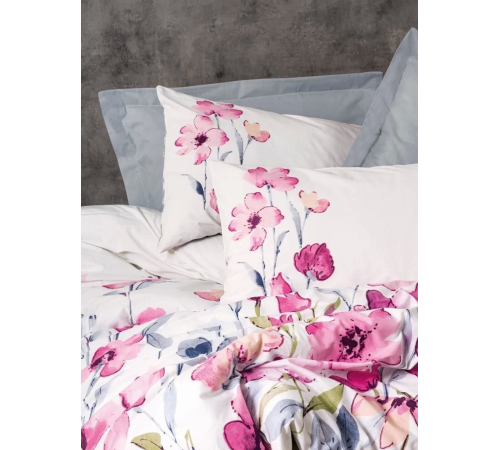 Cotton Box Ranforce Nevresim Takımı Çift Kişilik Carla Gri Cotton Box Ranforce Nevresim Takımı Çift Kişilik Carla Gri