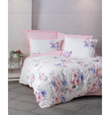 Cotton Box Ranforce Nevresim Takımı Çift Kişilik Jayda Pembe