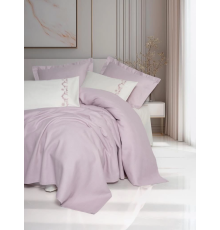 Cotton Box Serenity Bambu Çift Kişilik Pike Takımı Vaila Lila