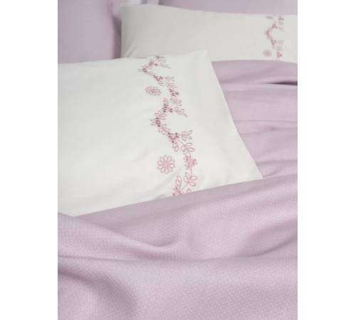 Cotton Box Serenity Bambu Çift Kişilik Pike Takımı Vaila Lila