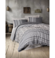 Cotton Box Toprak Çift Kişilik Nevresim Takımı Tonnia Vizon