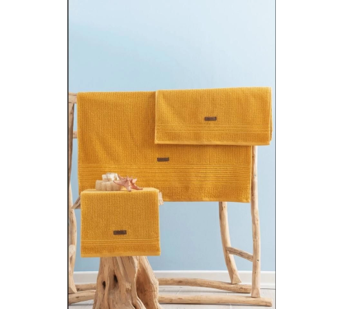 Cotton Box Welness Sunset Sarı Havlu Seti