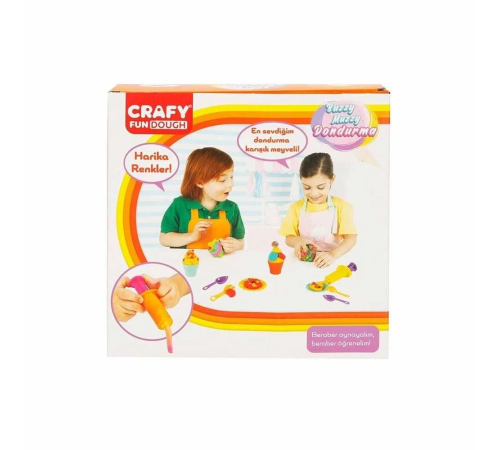 Crafy Buzzy Muzzy Dondurma Oyun Hamuru Seti 200 g 22 Parça Crafy Buzzy Muzzy Dondurma Oyun Hamuru Seti 200 g 22 Parça