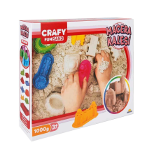 Crafy Macera Kalesi Oyun Kumu Seti 8 Parça 1000 g