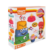 Crafy Nefis Pasta Oyun Hamur Seti 17 Parça 200 gr.