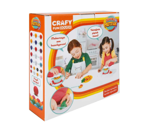 Crafy Sevimli Mutfak 200 gr. 10 Parça Crafy Sevimli Mutfak 200 gr. 10 Parça