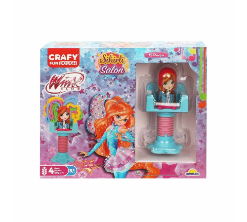 Crafy Winx Sihirli Salon Oyun Hamur Seti 15 Parça