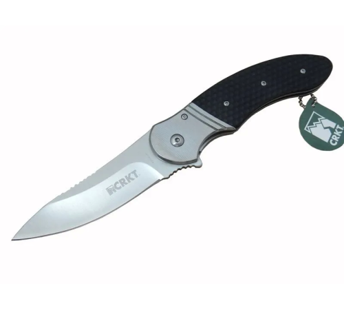 CRKT Hotenanny K 300 KXP Kamp Çakı 23 cm - Kaymaz Sap, Otomatik, Kılıflı CRKT Hotenanny K 300 KXP Kamp Çakı 23 cm - Kaymaz Sap, Otomatik, Kılıflı