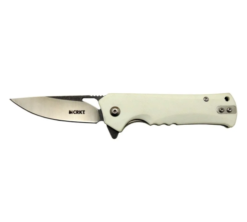 Crkt Muskie 202 AWY Beyaz Kamp / Outdoor Çakı 18cm - Yarı Otomatik, Kemerlikli, Kutulu Crkt Muskie 202 AWY Beyaz Kamp / Outdoor Çakı 18cm - Yarı Otomatik, Kemerlikli, Kutulu