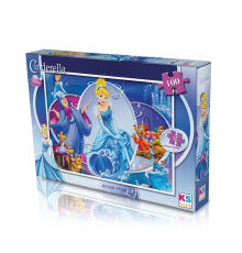 CRL714 KS, Cinderella / 100 Parça Puzzle
