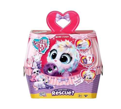 CRU09000 Scruff a Luvs Anne ve Yavrusu 30175 +3 yaş