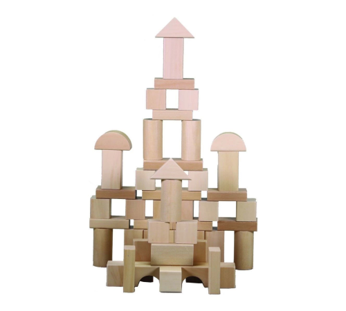 CS-8832 Natural Ahşap Blok Seti 50 Parça -Chiva CS-8832 Natural Ahşap Blok Seti 50 Parça -Chiva