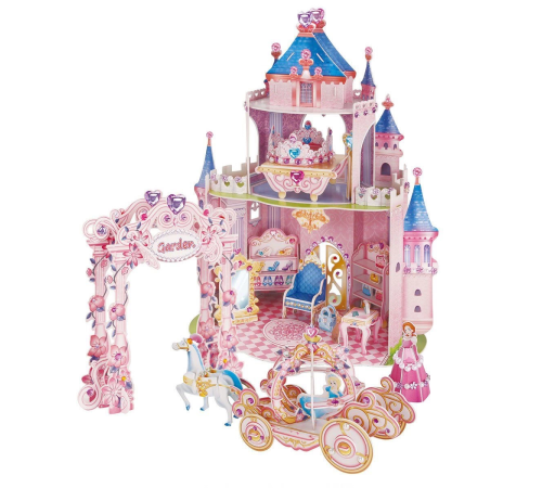 CubicFun Prenses Gizli Bahçe Şatosu 3D Puzzle
