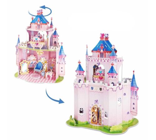 CubicFun Prenses Gizli Bahçe Şatosu 3D Puzzle