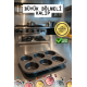 Cupcake Fırın Kalıbı 6 Büyük Bölmeli 6 Bölmeli Muffin Kek Kalıbı
