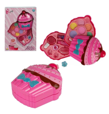 Cupcake Şekilli 2 Katlı Makyaj Güzellik Seti