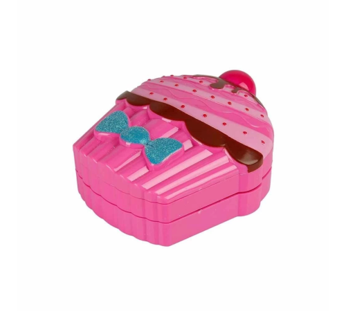 Cupcake Şekilli 2 Katlı Makyaj Güzellik Seti