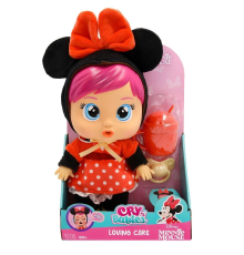 CYB69000 Cry Babies Love and Care Minnie Kostümlü Bebek