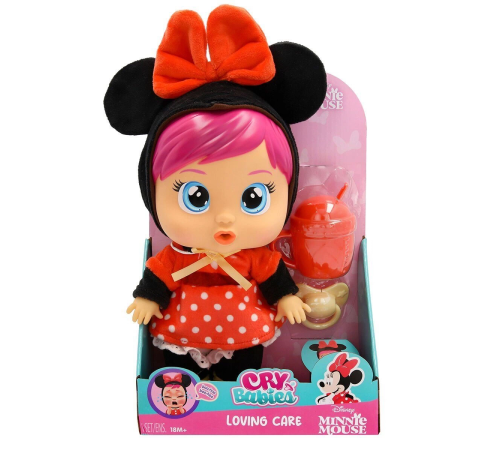 CYB69000 Cry Babies Love and Care Minnie Kostümlü Bebek CYB69000 Cry Babies Love and Care Minnie Kostümlü Bebek