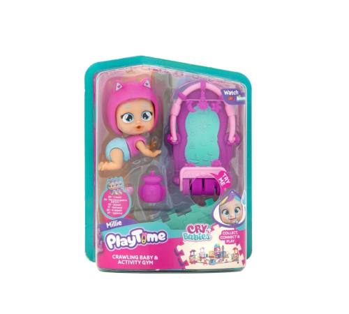 CYP04000 Cry Babies Play Time Mini Millie Bebek ve Aktivite Halısı
