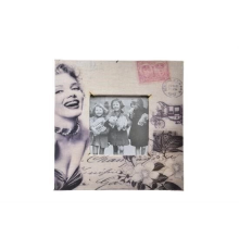 Decotown Marilyn Monroe Tasarım Ahşap Resim Fotoğraf Çerçevesi