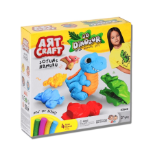 Dede 3D Dinozor Oyun Hamuru Seti