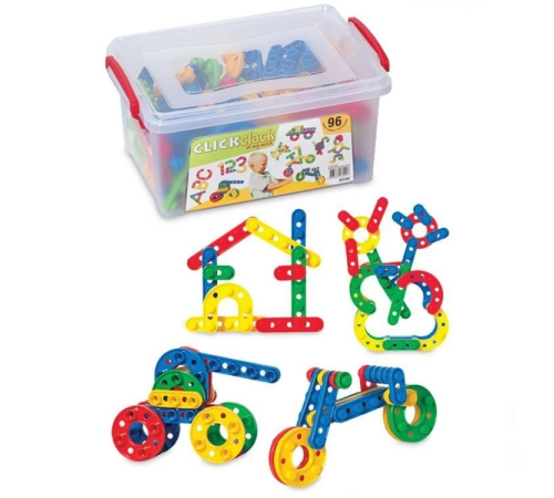 Dede Click Clack Puzzle Küçük Boy 96 Parça Dede Click Clack Puzzle Küçük Boy 96 Parça