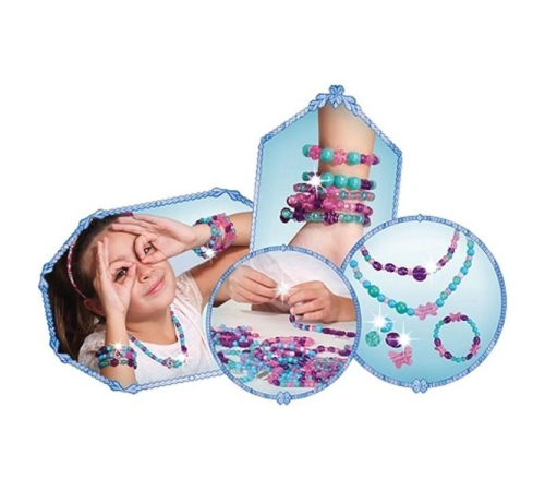 Dede Frozen Çantalı Boncuk Takı Seti