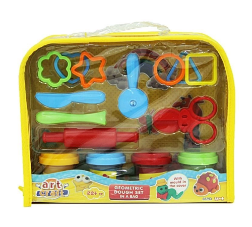Dede Geometrik Çantalı Hamur Seti